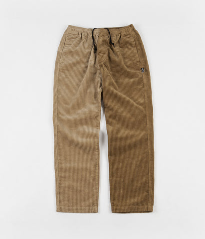 Stussy Mix Up Cord Beach Pants - Brown | Flatspot