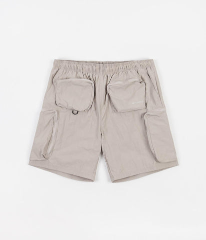 Stussy Nylon Approach Shorts - Stone Grey | Flatspot