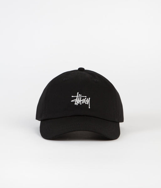 Stussy Stock Low Pro Cap - Black | Flatspot