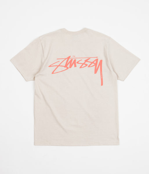 Stussy basic discount tee smoke