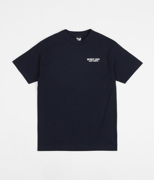 The Quiet Life Art Department T-Shirt - Navy | Flatspot