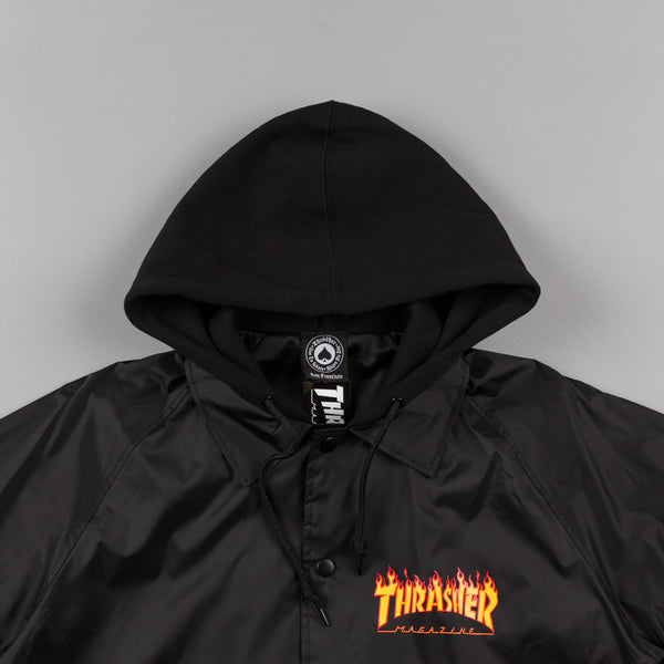 Black thrasher shop windbreaker