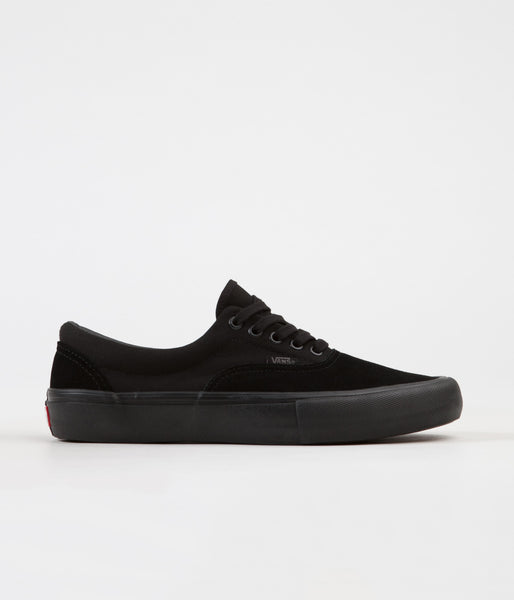 All black vans outlet era pro