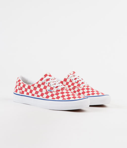 Vans Authentic Van Doren Special Checkerboard Skate Shoe Red White, Red  Checkerboard Vans Authentic