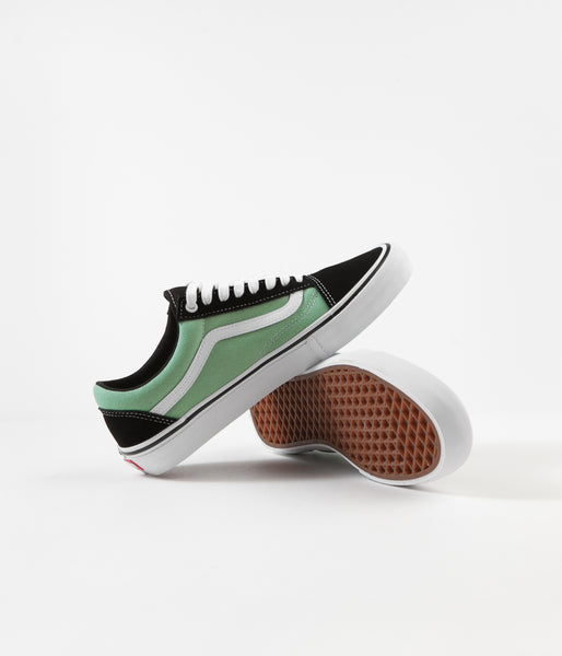 Black and mint vans hotsell