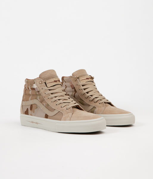 Vans Sk8 Hi Notchback Defcon Shoes Arid MultiCam Flatspot