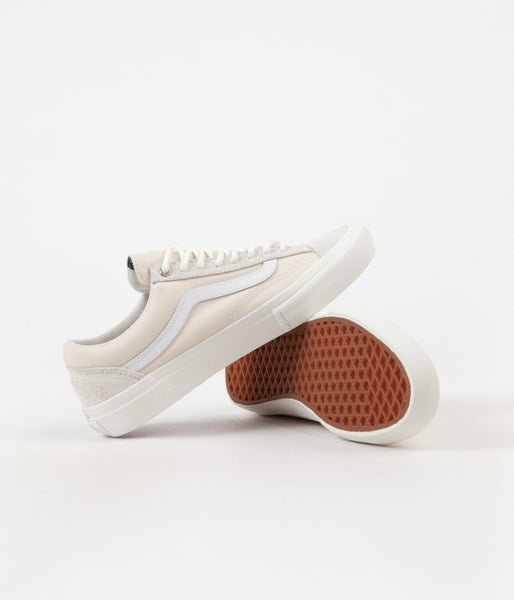 Vans x Pop Trading Company Style 36 Pro Shoes Turtledove Marshmall Flatspot