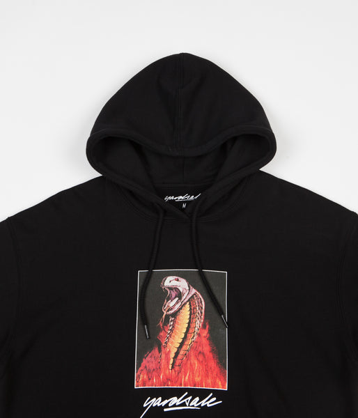 Yardsale Chrome Snake Hoodie - Black