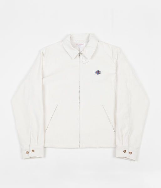 Yardsale Spider Corduroy Jacket - White