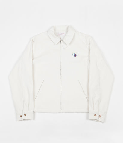 Yardsale Spider Corduroy Jacket - White | Flatspot