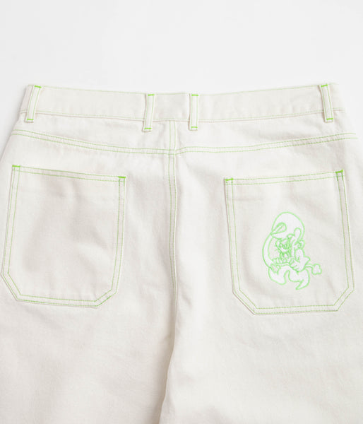 Cheap Aspennigeria Jordan Outlet - Yardsale Goblin Jeans - Elevate Denim  Jeans | White / Green