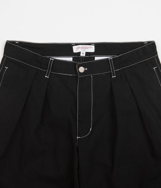 Yardsale Phantasy Slacks - Black / White | Flatspot