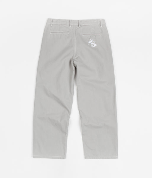 Yardsale Phantasy Slacks - Grey / White | Cheap Aspennigeria 