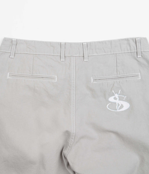 Yardsale Phantasy Slacks - Grey / White | Cheap Aspennigeria 