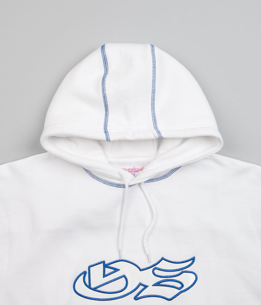 Yardsale YS Sport Contrast Hoodie - White / Blue | Flatspot