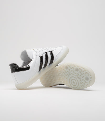 Adidas x Dill Samba Patent Shoes - FTWR White / Core Black / Gold Metallic