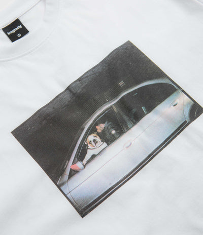 Baglady Boss Dog T-Shirt - White