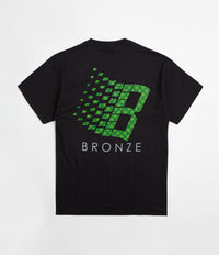 Bronze 56K Polka Dot Logo T-Shirt - Black