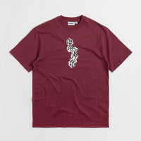 Butter Goods Cubes T-Shirt - Burgundy thumbnail