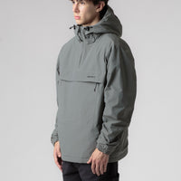 Carhartt Windbreaker Pullover Jacket - Smoke Green / Black thumbnail