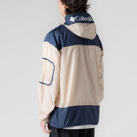 Columbia Challenger Windbreaker Jacket - Ancient Fossil / Collegiate Navy thumbnail