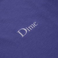 Dime Classic Small Logo T-Shirt - Indigo thumbnail