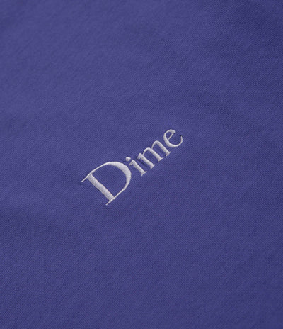 Dime Classic Small Logo T-Shirt - Indigo