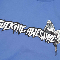 Fucking Awesome Muerte T-Shirt - Flo Blue thumbnail