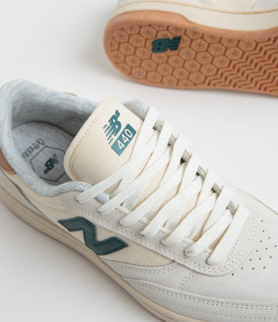 New Balance Numeric 440 Shoes - Sea Salt / Teal