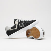 New Balance Numeric 574 Shoes - Black / Grey thumbnail