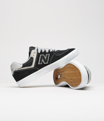 New Balance Numeric 574 Shoes - Black / Grey