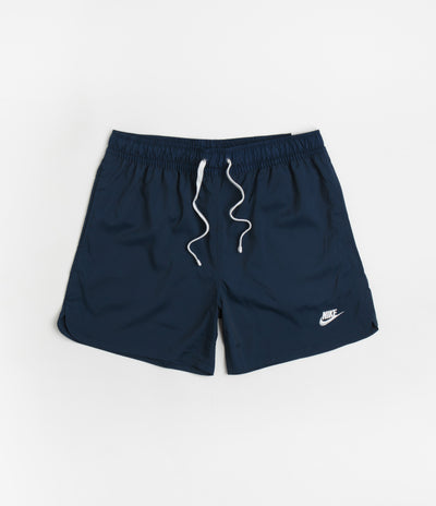 Nike Flow Shorts - Midnight Navy / White