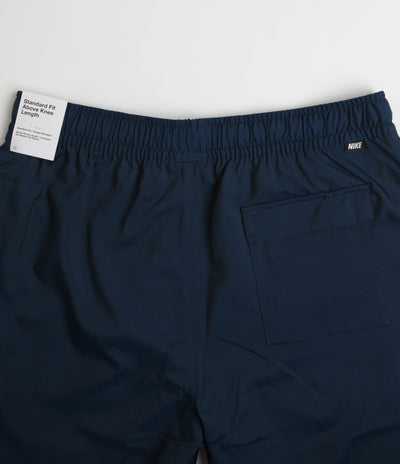 Nike Flow Shorts - Midnight Navy / White