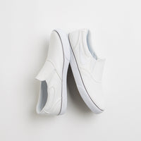 Nike SB Chron 2 Slip Shoes - White / White - White - Black thumbnail