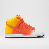 Nike SB Dunk High Pro Shoes - Amarillo / Orange - White - Black thumbnail