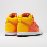 Nike SB Dunk High Pro Shoes - Amarillo / Orange - White - Black thumbnail