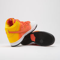 Nike SB Dunk High Pro Shoes - Amarillo / Orange - White - Black thumbnail