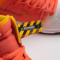 Nike SB Dunk High Pro Shoes - Amarillo / Orange - White - Black thumbnail