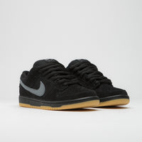 Nike SB Dunk Low Pro 'Fog' Shoes - Black / Cool Grey - Black