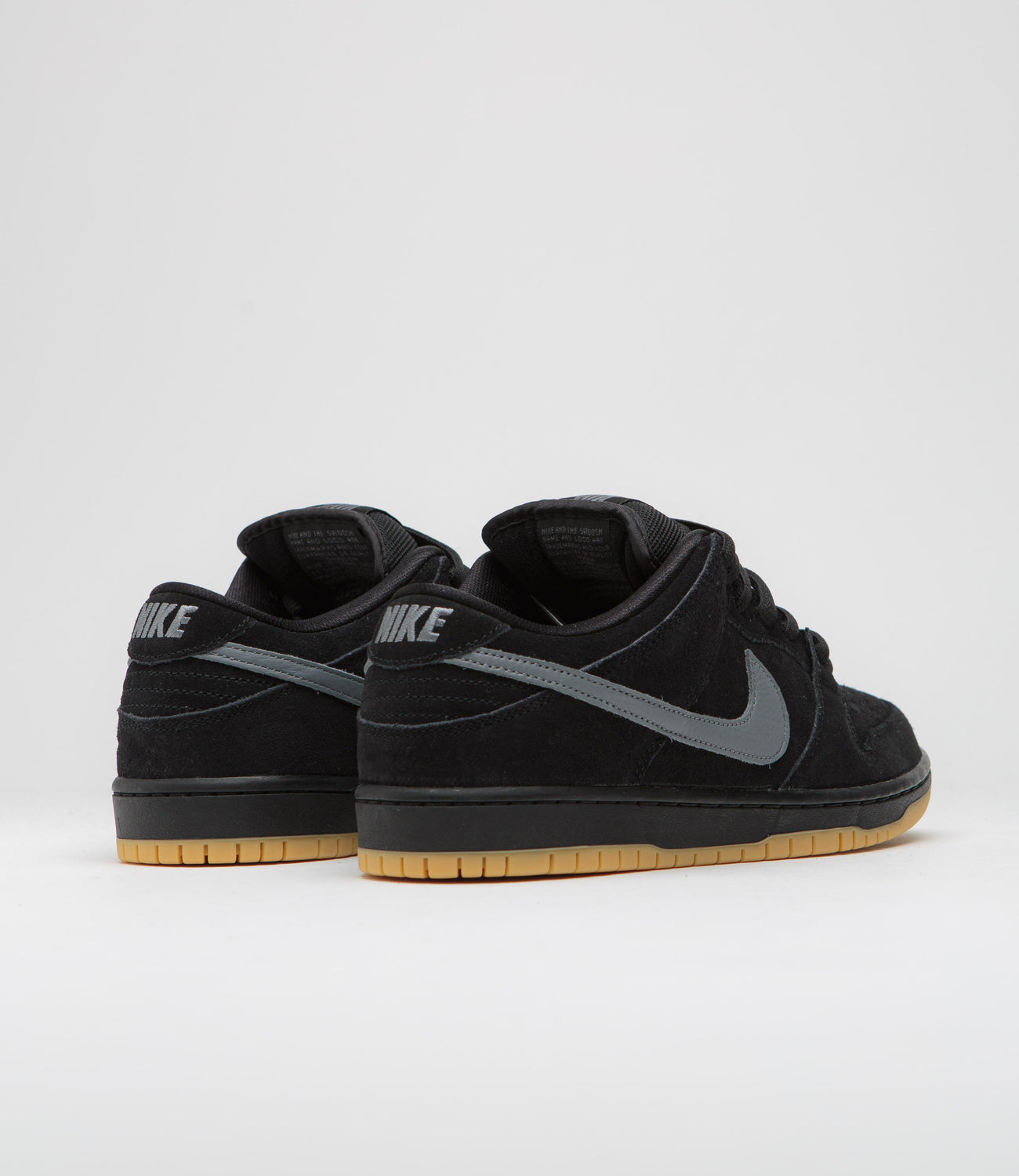 Nike SB Dunk Low Pro 'Fog' Shoes - Black / Cool Grey - Black