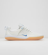 Nike SB Nyjah 3 Shoes - Summit White / Photo Blue - Summit White