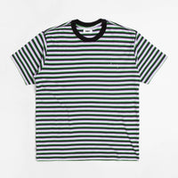 Obey Tribute Stripe T-Shirt - Black / Multi thumbnail