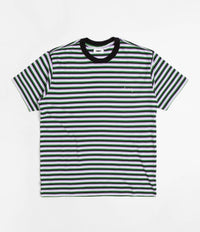 Obey Tribute Stripe T-Shirt - Black / Multi