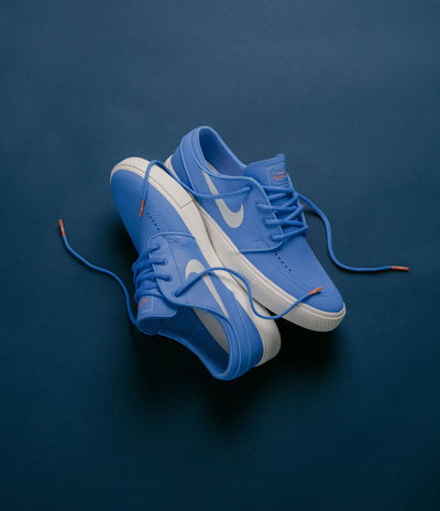 Nike SB Orange Label Janoski OG+ Shoes - University Blue / Sail - University Blue