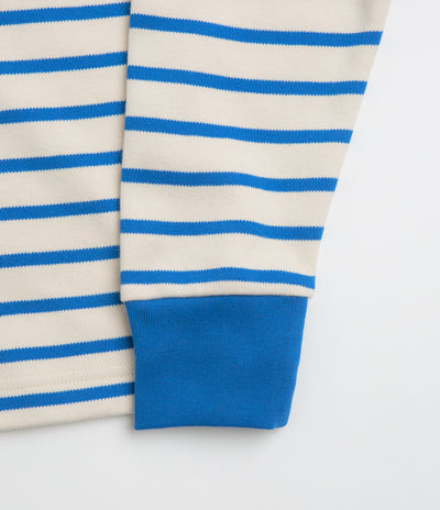 Parlez Shore YD Stripe Long Sleeve T-Shirt - Azure