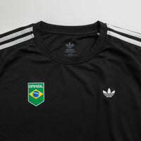 Adidas Brasil Aeroready Jersey - Black thumbnail