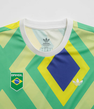 Adidas Brasil Criola Jersey - Pulse Yellow / Multicolor