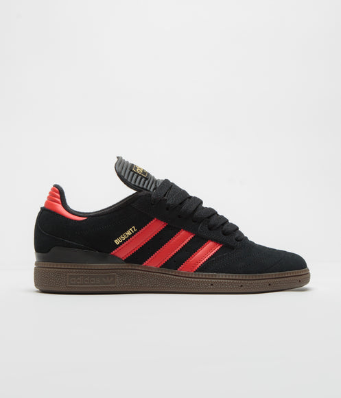 Adidas Busenitz Shoes - Core Black / Red / Gum5