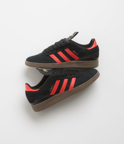 Adidas Busenitz Shoes - Core Black / Red / Gum5