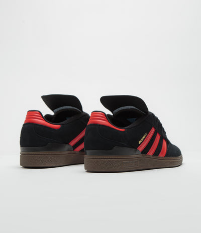 Adidas Busenitz Shoes - Core Black / Red / Gum5